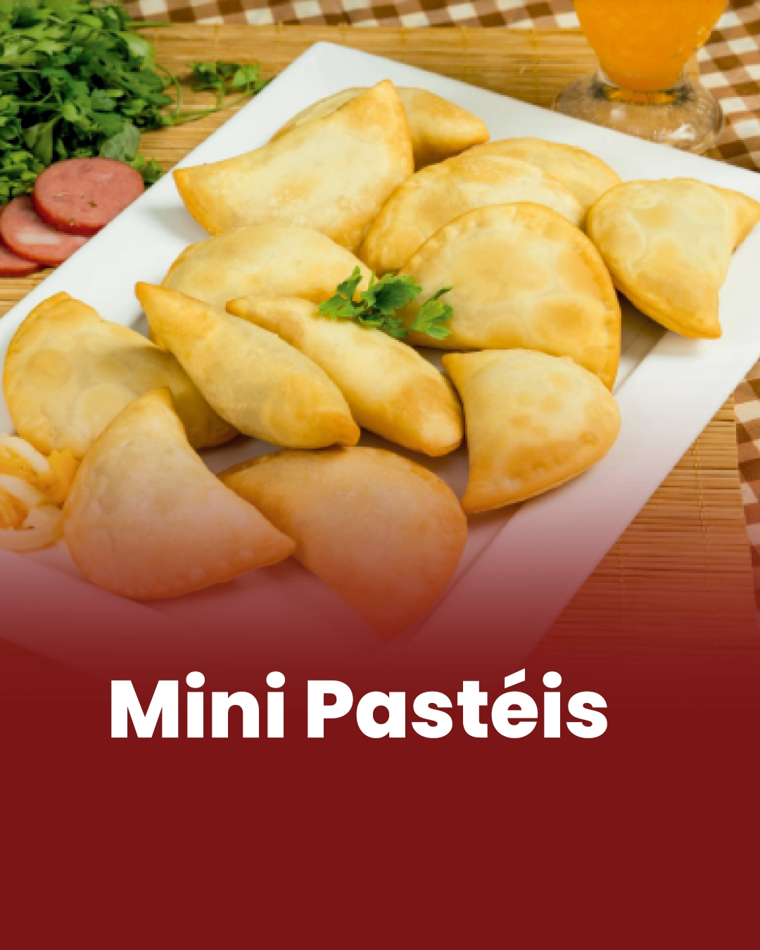 mini pastéis